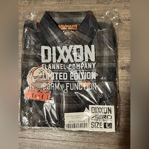 Dixxon Men’s size Large Flannel. Aero Precision. New with tags